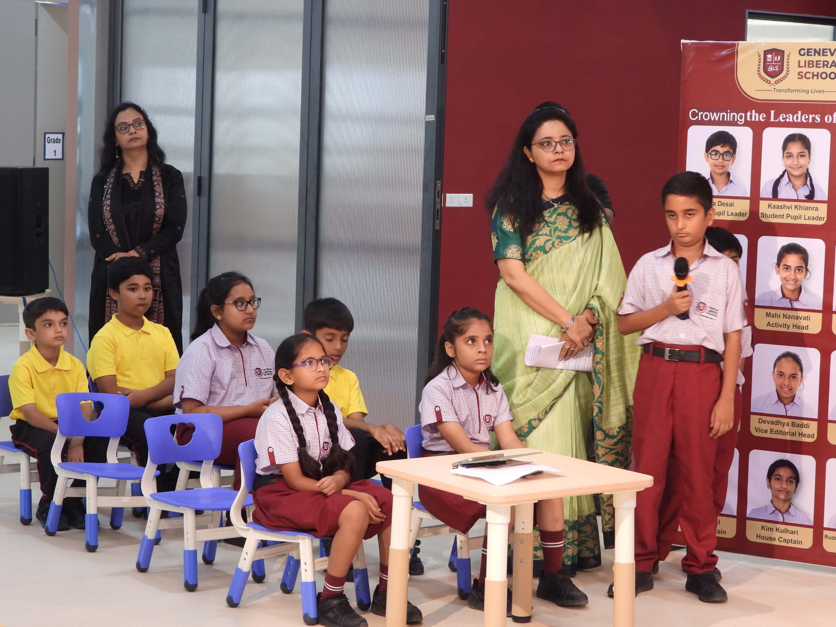 Investiture Ceremony at Geneva Liberal School