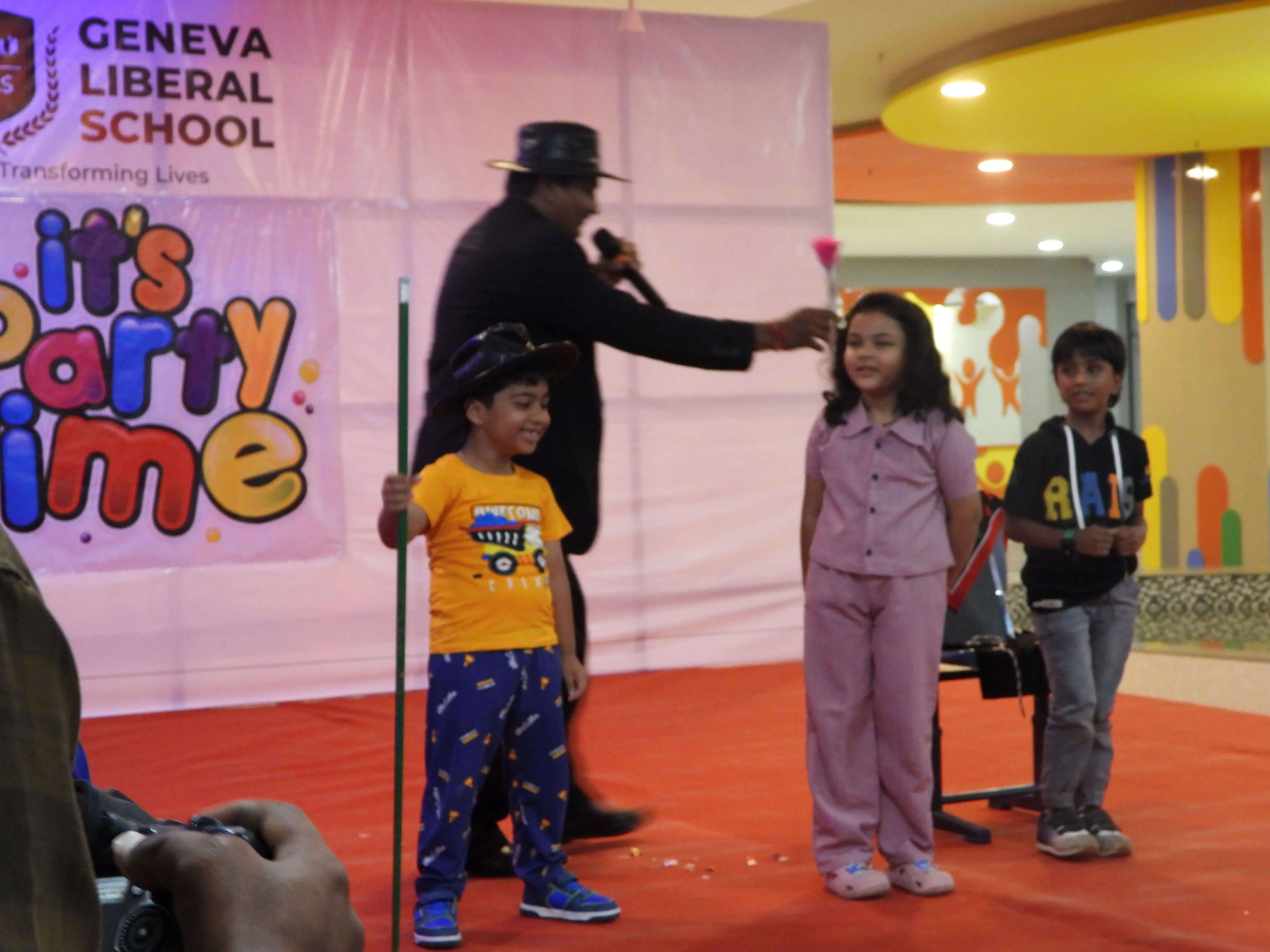 Pyjama party for Early Years students at Geneva Liberal School